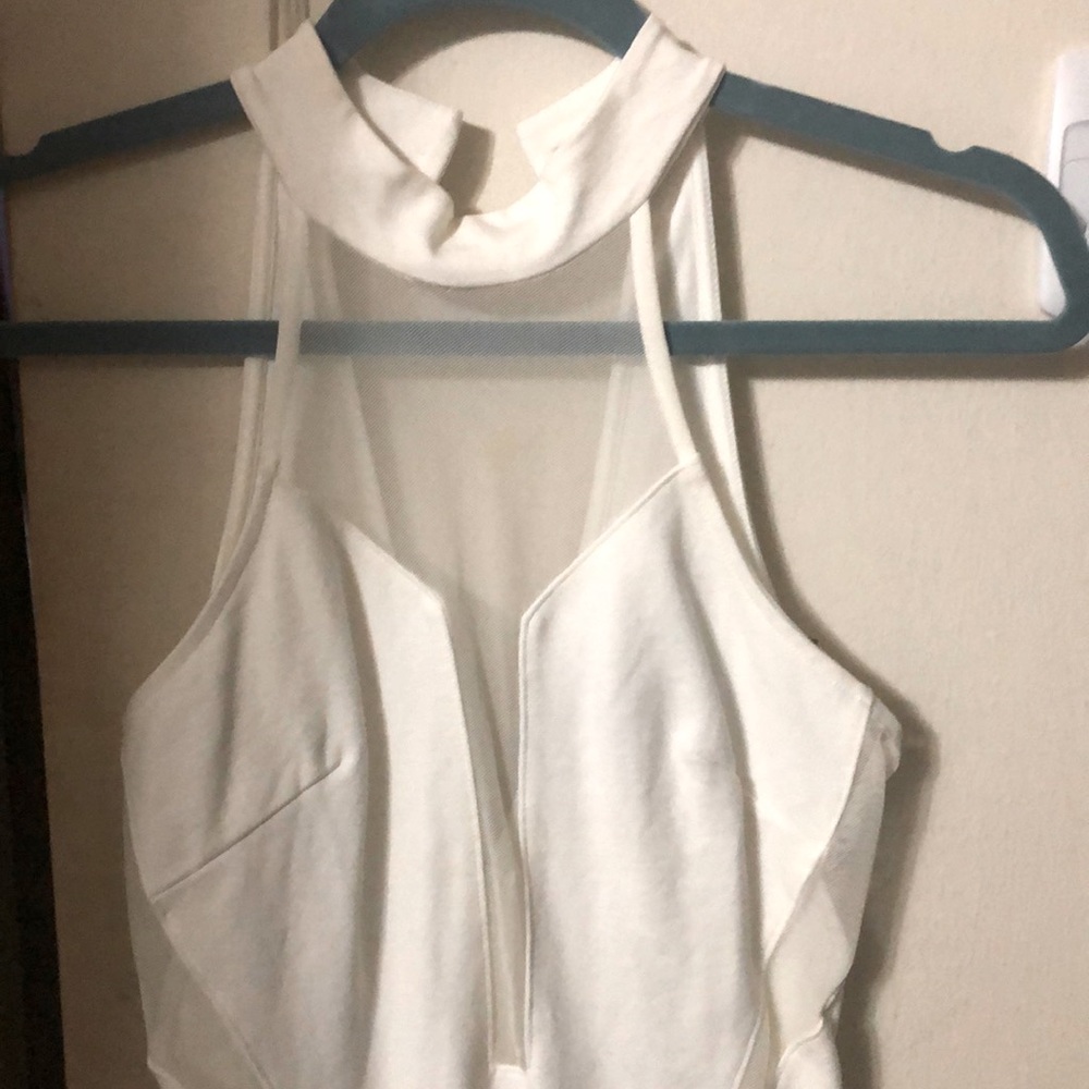 Hot white party Dress